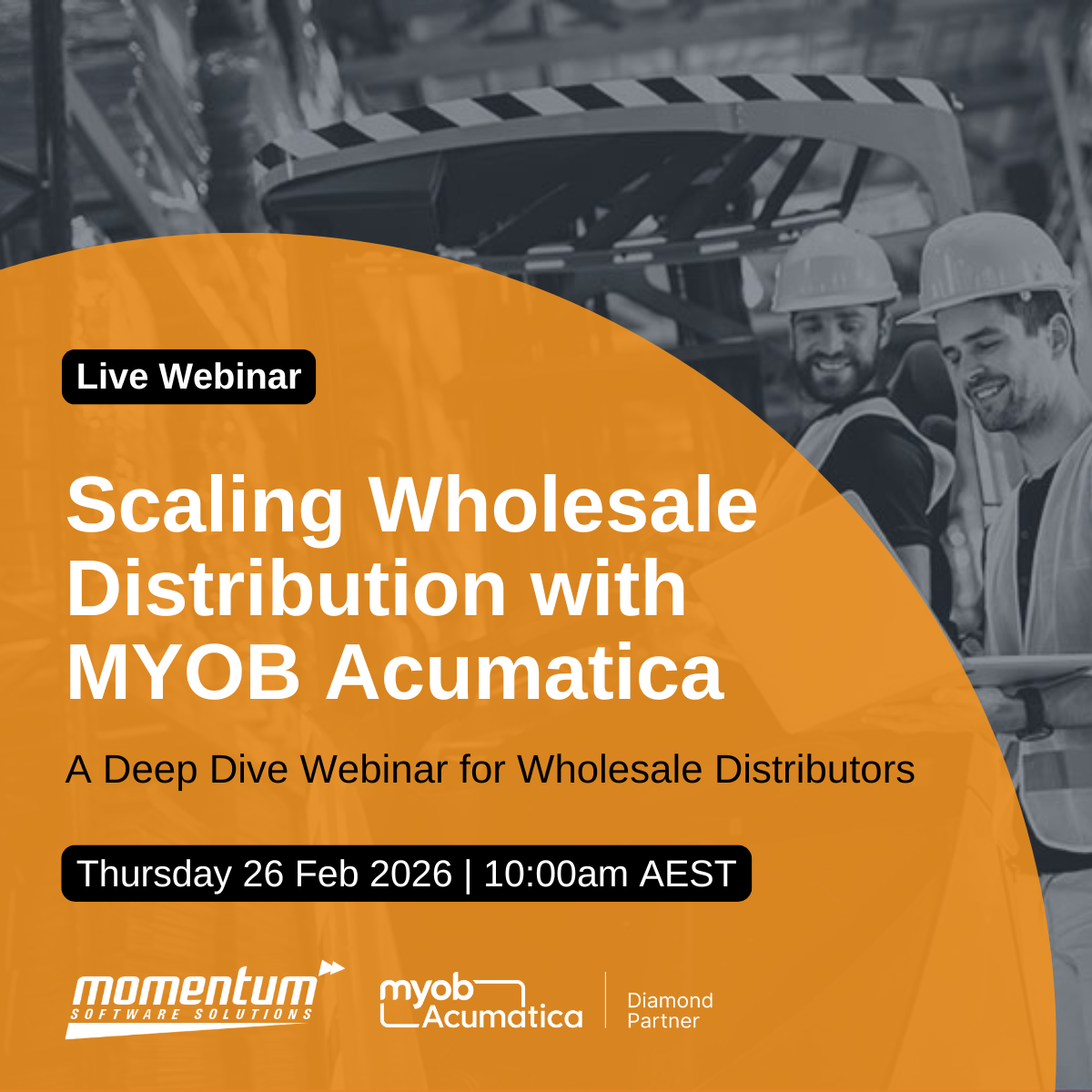 Webinar Scaling Wholesale in MYOB Acumatica