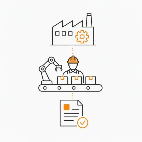 Manufacturing ERP illustration