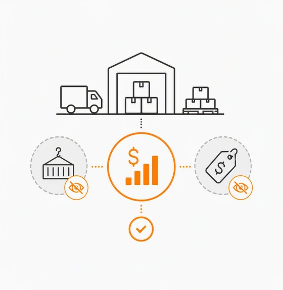 Wholesale distribution ERP illustration